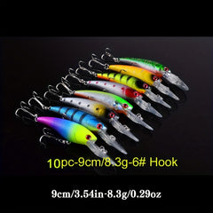 20pcs Bionic Minnow Fishing Lures for Carp Fishing Tackle