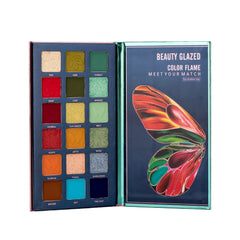 Butterfly 18 Colors Eyeshadow Palette High Pigmented Matte Shimmer