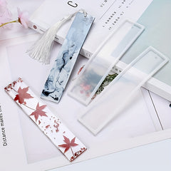DIY Rectangular Bookmark Silicone Mold for Epoxy Resin Jewelry Making