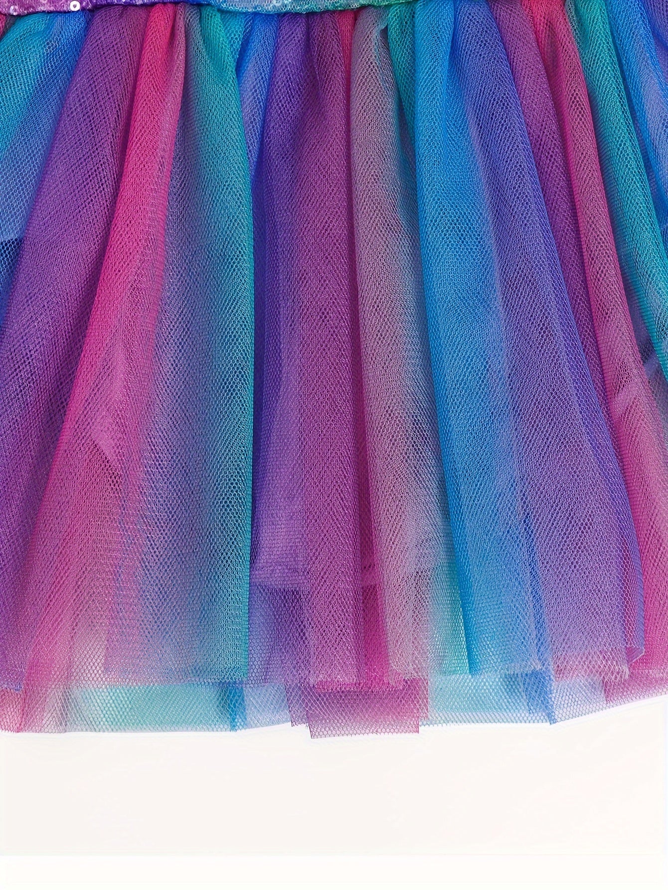 Dreamy Sequin Unicorn Ballet Leotard 95 Cotton Comfy Tutu Dance Dress
