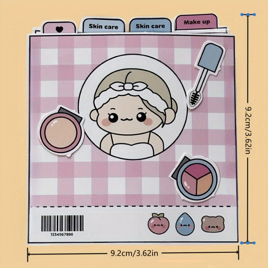 Beauty Salon Small House Beverage Store Theme Quiet Book Toy Book Kneading Music