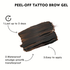 Long Lasting Eyebrow Tint Cream with Film Forming Tech