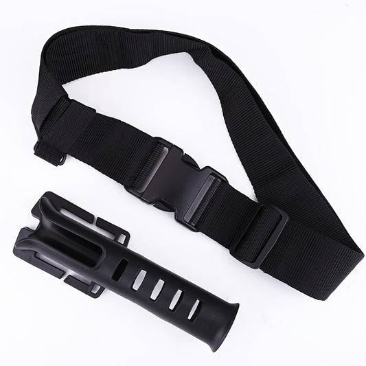 Fishing Belt With Rod Holder Adjustable Waist Belt
