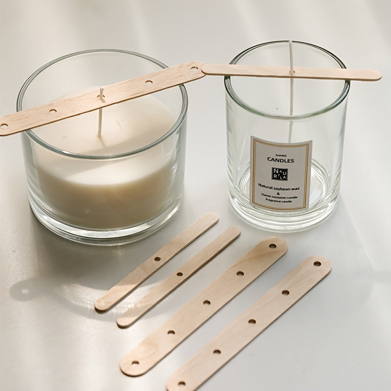 10pcs Candle Fixing Wooden Sticks DIY Aromatherapy Wax Core
