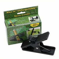 Golf Cigar Holder Double Layer Cigar Clip Lightweight Durable with Packaging