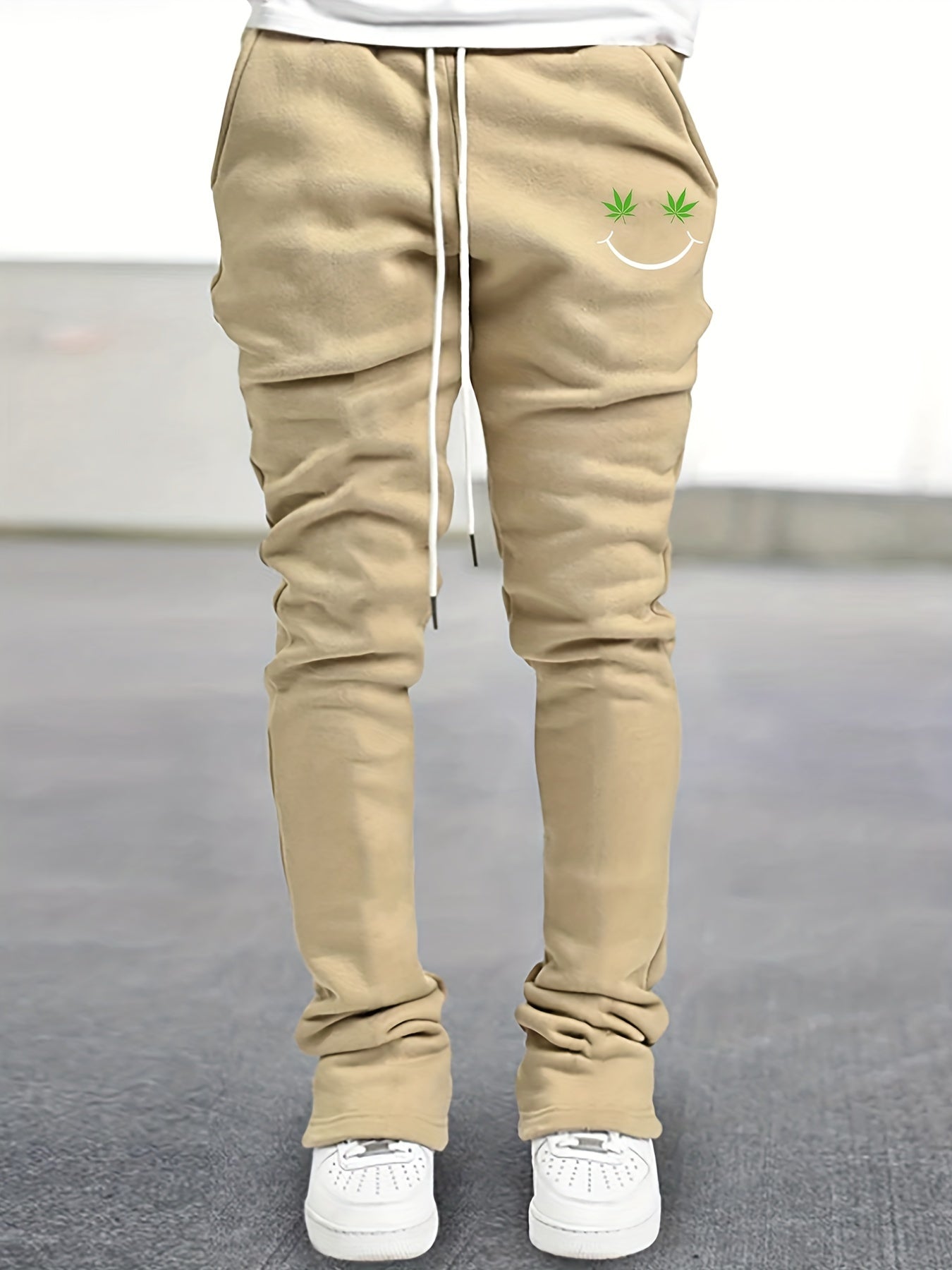 Men's Funny Pattern Flare Pants