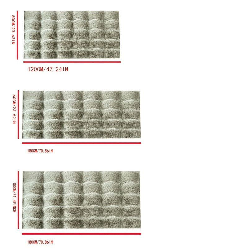 Soft Matcha Green Padded Mat for Bedroom Decoration