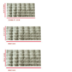 Soft Matcha Green Padded Mat for Bedroom Decoration