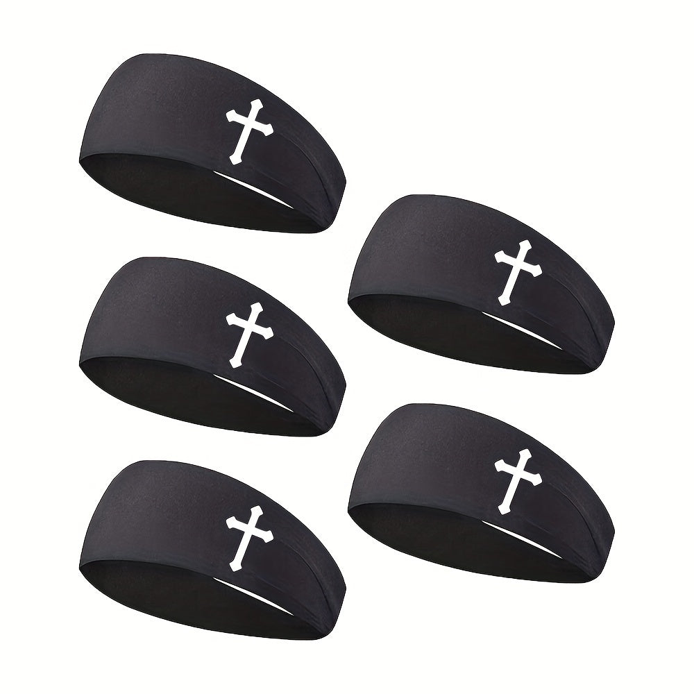 Unisex Sports Headband for Running Cycling Yoga Elastic Quick Dry Sweatband