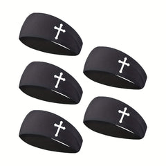 Unisex Sports Headband for Running Cycling Yoga Elastic Quick Dry Sweatband
