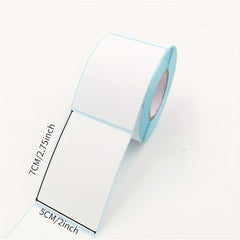 Heat Proof Paper Self Adhesive Labels 40 60 50 70mm Tag Sticker