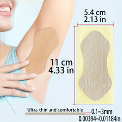 Disposable Underarm Sweat Pads Absorbing Patch Cotton 10/20pcs