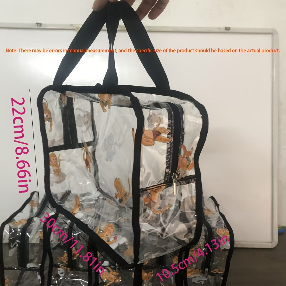Large Capacity Toy Storage Bag Foldable Portable Travel Organizer
