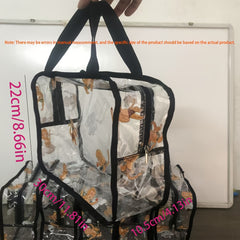Large Capacity Toy Storage Bag Foldable Portable Travel Organizer