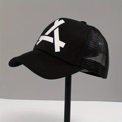 Geometric A Printed Trucker Hat Lightweight Mesh Baseball Cap Unisex