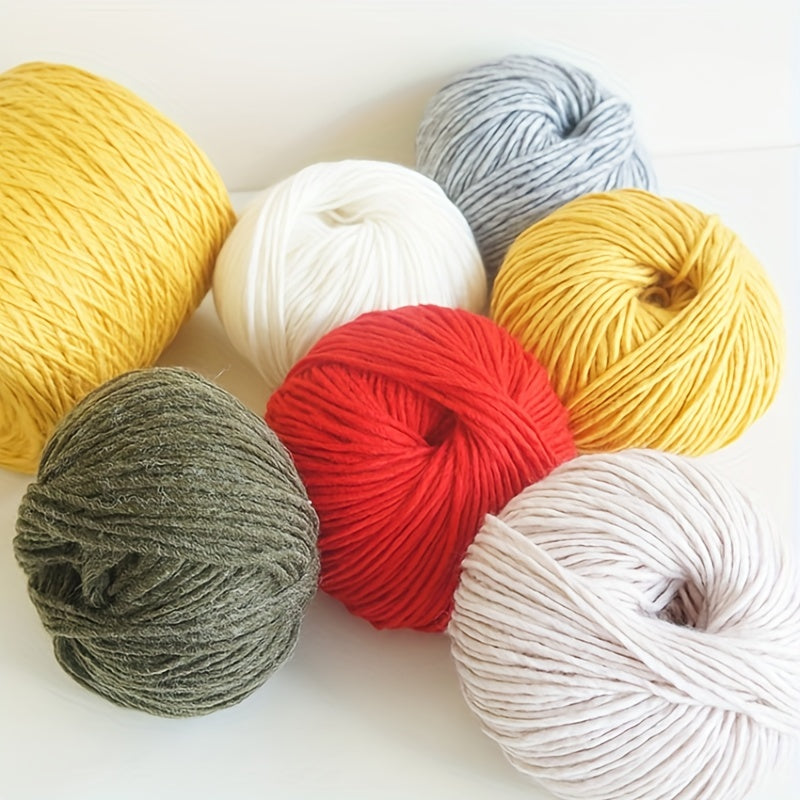 80% Acrylic 20% Wool Chunky Yarn for DIY Knitting 50g