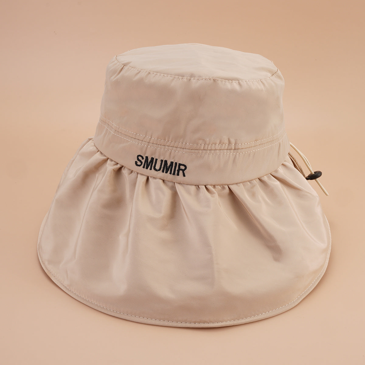 Ruffles Bucket Hat SMUMIR Embroidery Wide Brim Sun Hat
