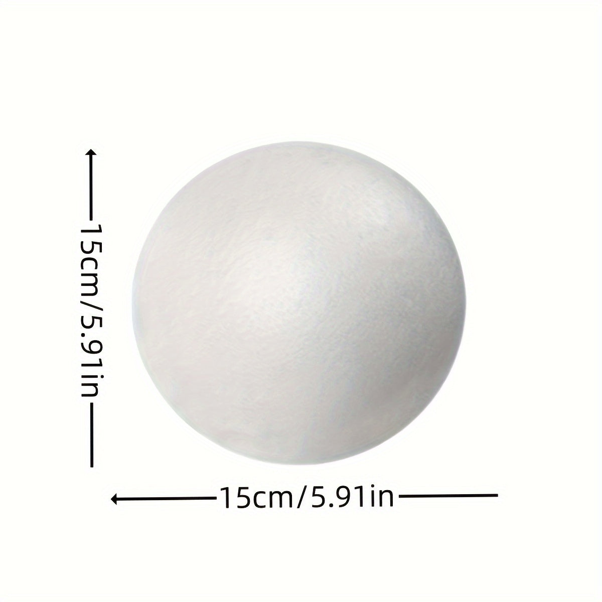 Solid Foam Round Ball DIY Material Props Starry Sky Ball Decoration