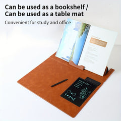 Kids Desk Mat w/ LCD Writing Pad, Mouse Pad, Pen Holder, Book Holder