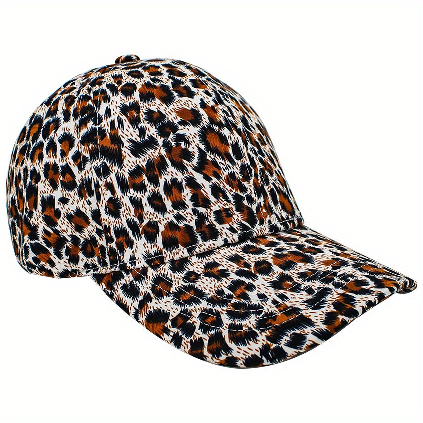 Street Hip hop Leopard Baseball Cap Quick drying Sun Hat
