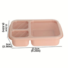 Japanese Style Wheat Straw Compartment Insulation Lunch Box