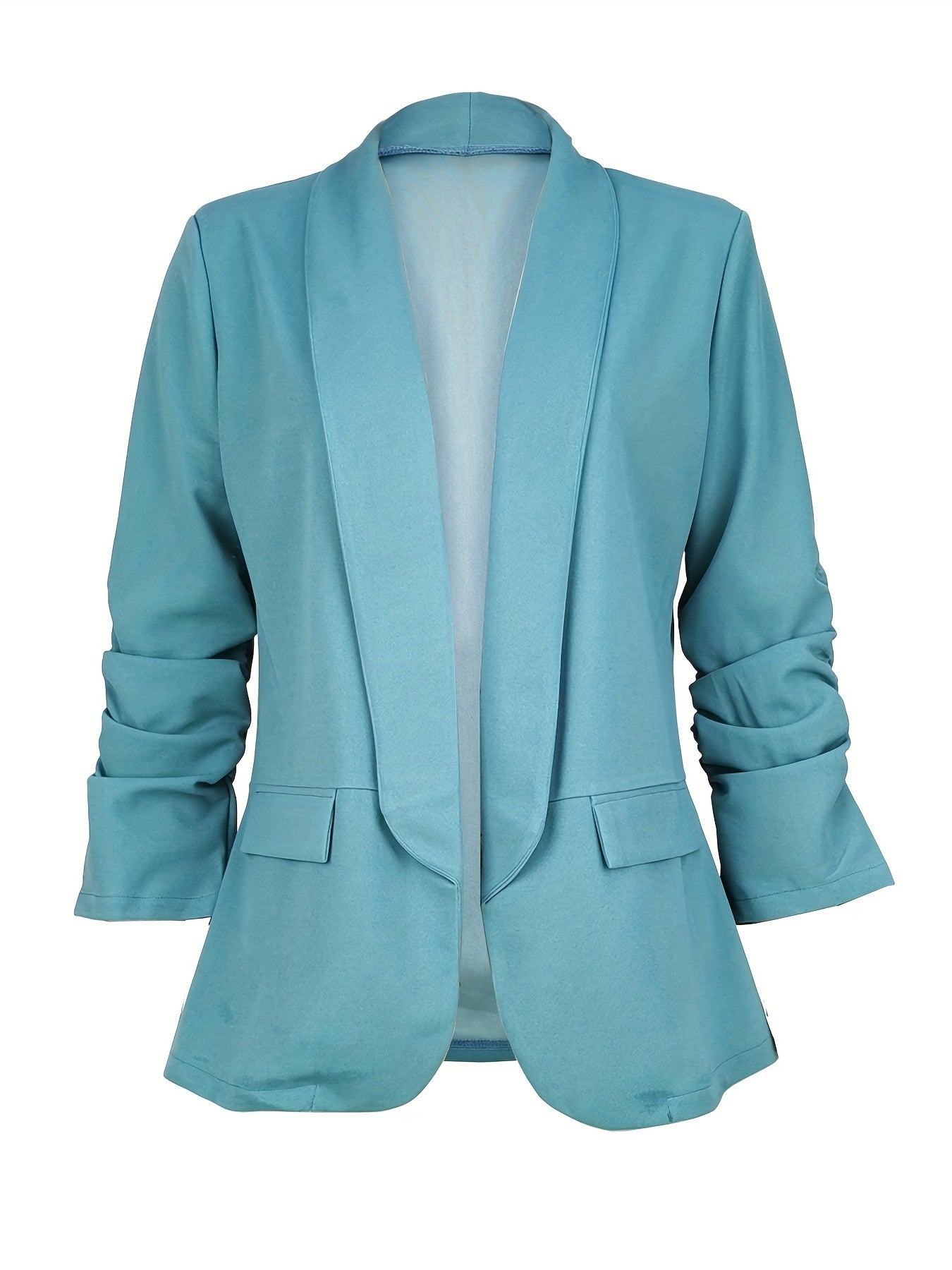 Casual Lapel Blazer Long Sleeve Office Outerwear