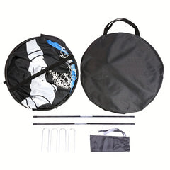 1p Outdoor Portable Soccer Goal Folding Mobile Soccer Frame