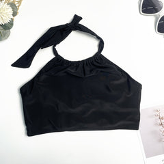Halter Neck Bikini Top Beachwear Swimsuit Top Women's Swimwear