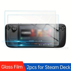 9H Tempered Glass Screen Protector for Valve Steam Deck Game Console