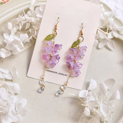 Flower Decor Earring Y2k Dangle Earrings Jewelry Gift For Girls