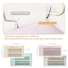 Individual Lashes Natural Look DIY Extension Kit