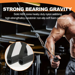 Resistance Band Cable Machine Handles - Exercise Handles