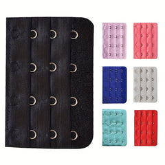 5pcs Bra Strap Extenders 4 Hooks Adjustable Band Buckle Women's Lingerie Accesso