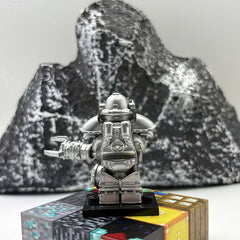 Tall Futuristic Mecha Robot Figure with Weapons & Armor