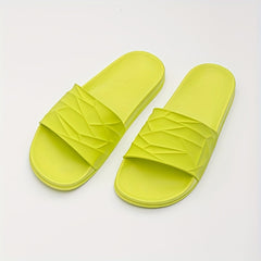 Men's Wavy Slides Lightweight Non Slip Slippers