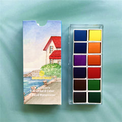 Dededepraise Retro Watercolors 12 24 Set