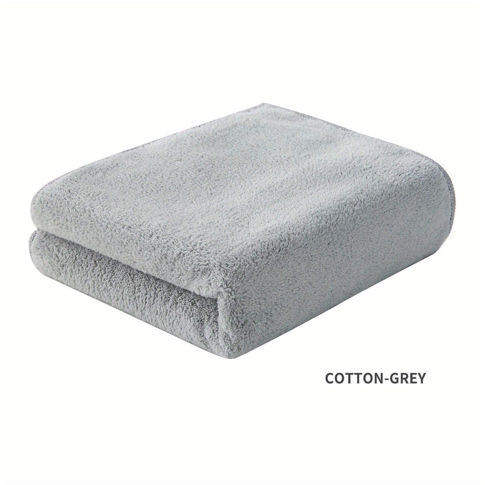 Soft Coral Velvet Hand Towel for Adults and Children