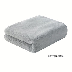 Soft Coral Velvet Hand Towel for Adults and Children