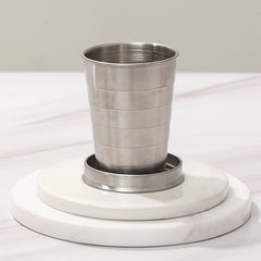 Stainless Steel Telescopic Water Cup - Portable Mini Cup
