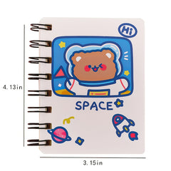 Astronaut Series Rollover Coil Book 160 Pages