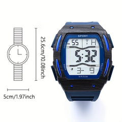 Waterproof Electronic Men's Sports Watch