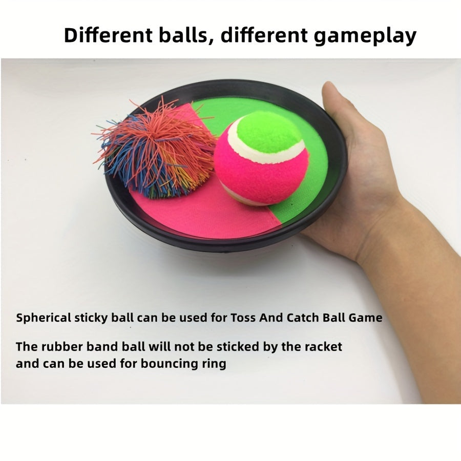 Toss And Catch Ball Set Outdoor Game Activity