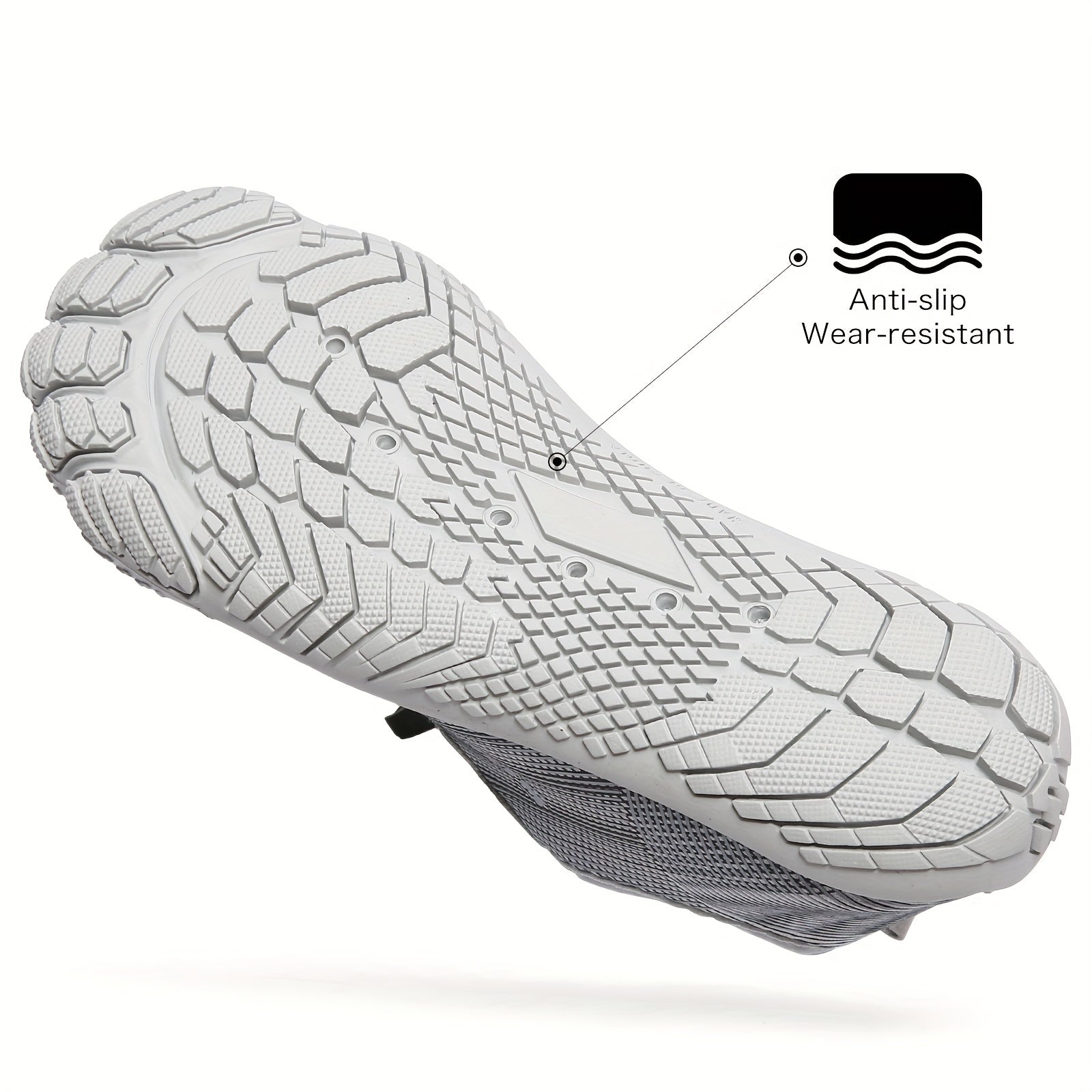 Women's Oversized Sporty Water Shoes Lightweight Non Slip Creek Shoes