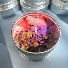 Dried Flower Scented Candle Unique Soy Candle Christmas Birthday Gift