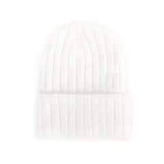 Winter Warm Keeping Beanie Knitted Skiing Hat For Babies