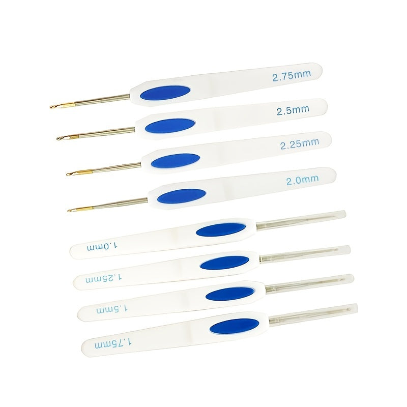 17pcs Chinese Porcelain Crochet Hook Lace Set For Arthritic Hands