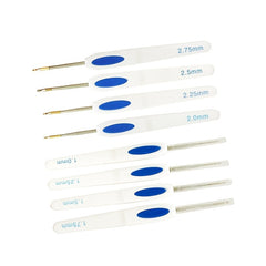 17pcs Chinese Porcelain Crochet Hook Lace Set For Arthritic Hands