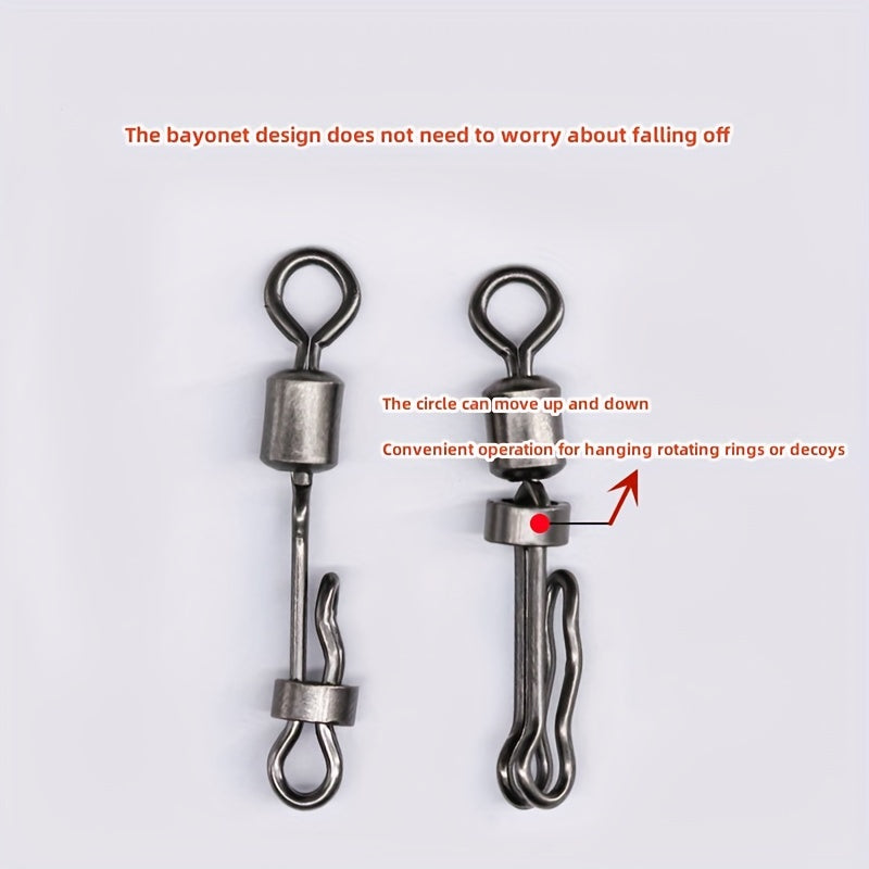 30pcs High Strength Quick Connection Ring for Sea Fishing Casting Rod