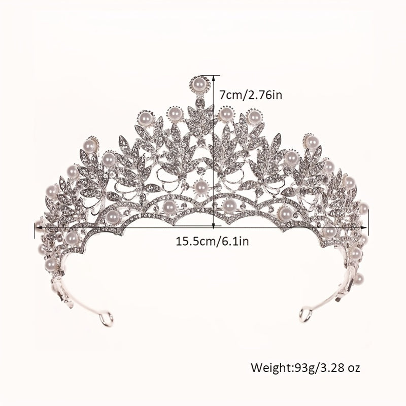 Princess Tiara Crown Headband Bridal Wedding Party Decorations