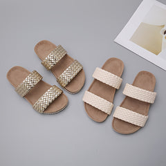 Girls Open Toe Slippers Lightweight Breathable Indoor Outdoor Beach All Seasons